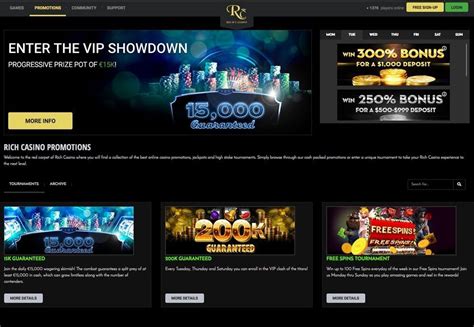Rich Casino Review 2024 – Get a Wealth of Bonuses .